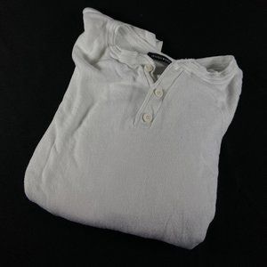 Brandy Melville white long sleeve crop top